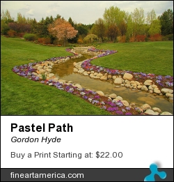 Pastel Path by Gordon Hyde - Photograph - Photo