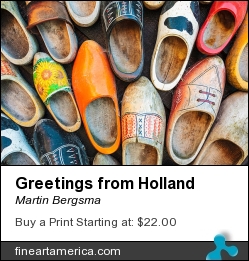 Greetings From Holland by Martin Bergsma - Photograph - Photo