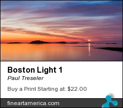 Boston Light 1 by Paul Treseler - Photograph - Photographs