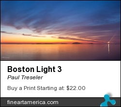 Boston Light 3 by Paul Treseler - Photograph - Photographs
