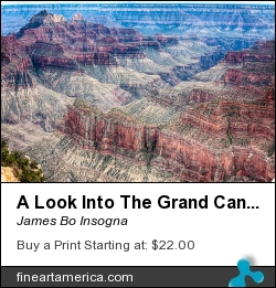A Look Into The Grand Canyon by James Bo Insogna - Photograph - Fine Art Nature Landscape Photography Prints