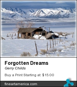 Forgotten Dreams by Gerry Childs - Photograph