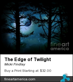 The Edge Of Twilight by Micki Findlay - Photograph - Digital Photo Art