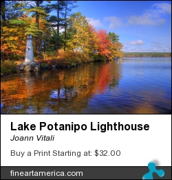 Lake Potanipo Lighthouse by Joann Vitali - Photograph - Photography