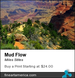 Mud Flow by Miles Stites - Photograph
