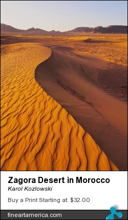 Zagora Desert In Morocco by Karol Kozlowski - Photograph - Photograph