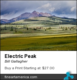 Electric Peak by Bill Gallagher - Photograph - Photograph