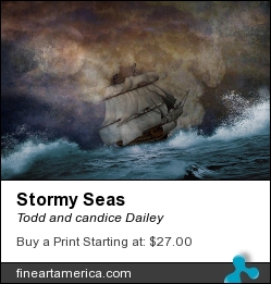 Stormy Seas by Todd and candice Dailey - Photograph - Photography