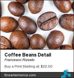 Coffee Beans Detail by Francesco Rizzato - Photograph - Photographs