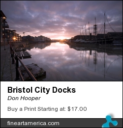 Bristol City Docks by Don Hooper - Photograph - Photography