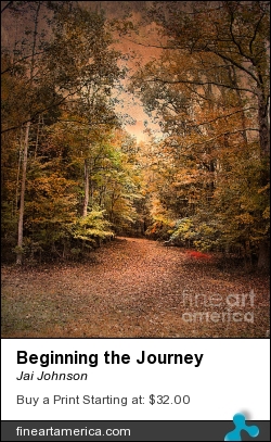 Beginning The Journey by Jai Johnson - Photograph - Artistic Photography