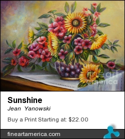 Sunshine by Jean  Yanowski - Painting - Oil On Canvas