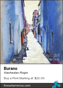 Burano by Viacheslav Rogin - Pastel - Pastel, Colorpaper