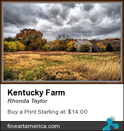 Kentucky Farm by Rhonda Taylor - Photograph - Digital Photography