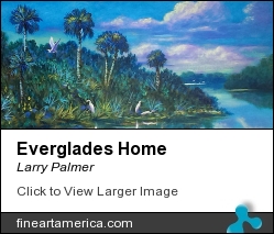 Everglades Home by Larry Palmer - Painting - Acrylic
