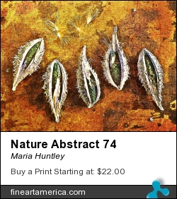 Nature Abstract 74 by Maria Huntley - Digital Art