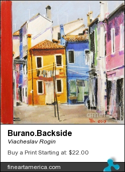Burano.backside by Viacheslav Rogin - Pastel