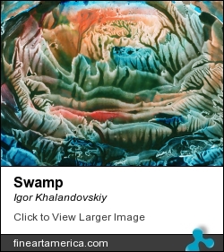 Swamp by Igor Khalandovskiy - Painting