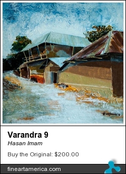 Varandra 9 by Hasan Imam - Painting - Acrylic