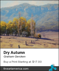 Dry Autumn by Graham Gercken - Painting - Oil On Canvas