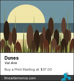 Dunes by Val Arie - Digital Art - Digital Paint / Painting / Val Arie Original Art
