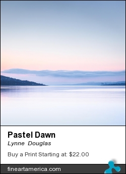Pastel Dawn by Lynne  Douglas - Photograph - Giclee Print
