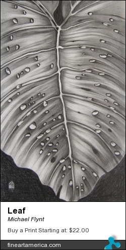 Leaf by Michael Flynt - Painting - Oil On Canvas