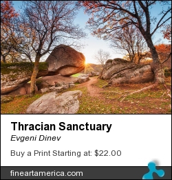 Thracian Sanctuary by Evgeni Dinev - Photograph