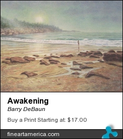 Awakening by Barry DeBaun - Painting - Watercolor