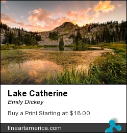 Lake Catherine by Emily Dickey - Photograph - Photograph