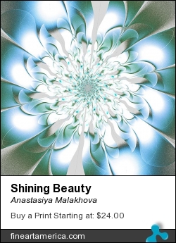 Shining Beauty by Anastasiya Malakhova - fractal art