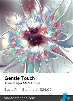 Gentle Touch by Anastasiya Malakhova - fractal art