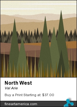 North West by Val Arie - Digital Art - Digital Paint / Painting / Val Arie Original Art