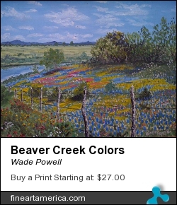 Beaver Creek Colors by Wade Powell - Painting - Oil On Canvass
